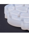 Molde de silicona  portavelas de Mándala