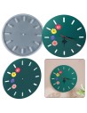 Molde de silicona de reloj de 33 cm