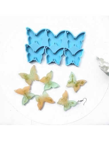 Molde de silicona de mariposas