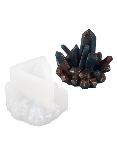 Molde de silicona de conjunto de  cristales