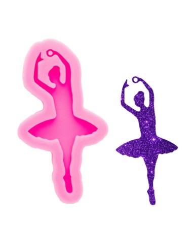 Molde de silicona de bailarina de Ballet